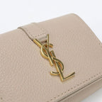 Saint Laurent YSL Line Trifold Wallet Calf — view 9