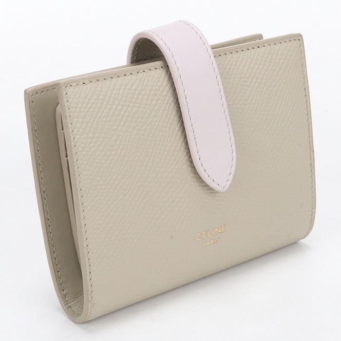 Celine Small Strap Wallet Bifold Calf