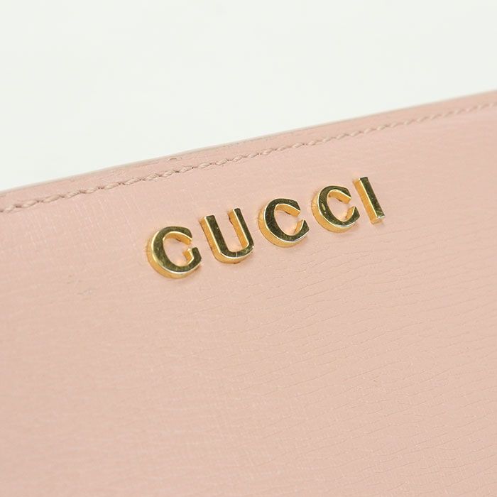 Gucci Script Bifold Wallet Leather — view 3