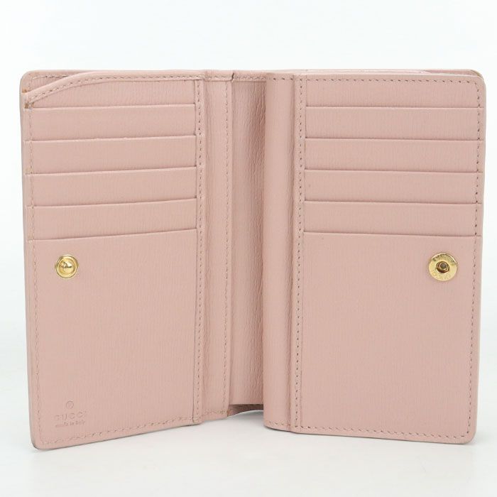 Gucci Script Bifold Wallet Leather — view 4