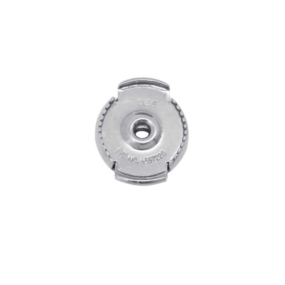 Hermes Earrings Clou Silver — view 8
