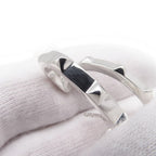Hermes Earrings Clou Silver — view 5