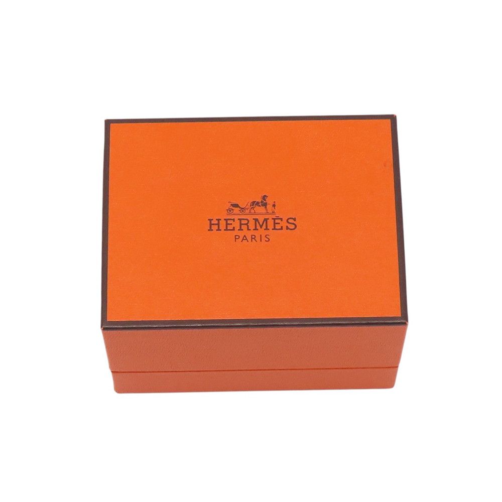 Hermes Earrings Clou Silver — view 9