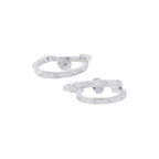 Hermes Earrings Clou Silver — view 2