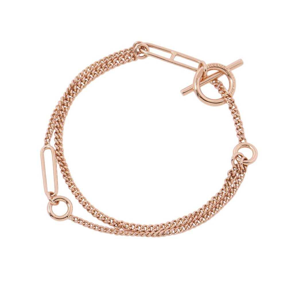 Hermes Bracelet Echappee 18k Pink Gold — view 3