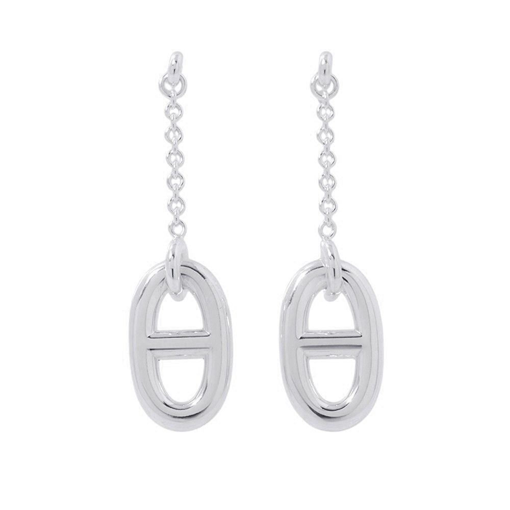 Hermes Earrings Chaine D'ancre Farandole