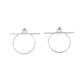 Hermes Earrings Loop Echapee MM