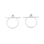 Hermes Earrings Loop Echapee MM