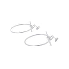 Hermes Earrings Loop Echapee MM — view 2