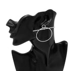 Hermes Earrings Loop Echapee MM — view 4