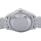 Rolex Datejust 31 SS 18k White Gold Roulette Watch Mint Green Dial — view 3