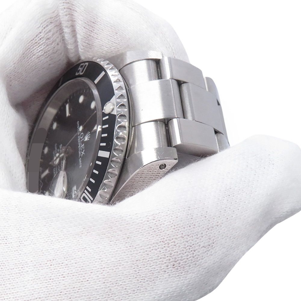 Rolex Submariner Date P Number Watch Black Dial — view 5