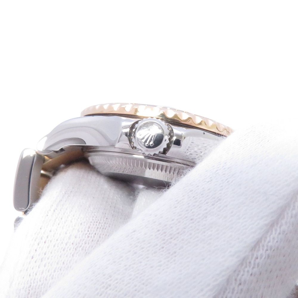 Rolex Yachtmaster Star SS 18k Yellow Gold Number Watch White Dial — view 8