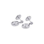 Louis Vuitton Earrings Monogram Idylle Diamond Total 18k White Goldh and White — view 2