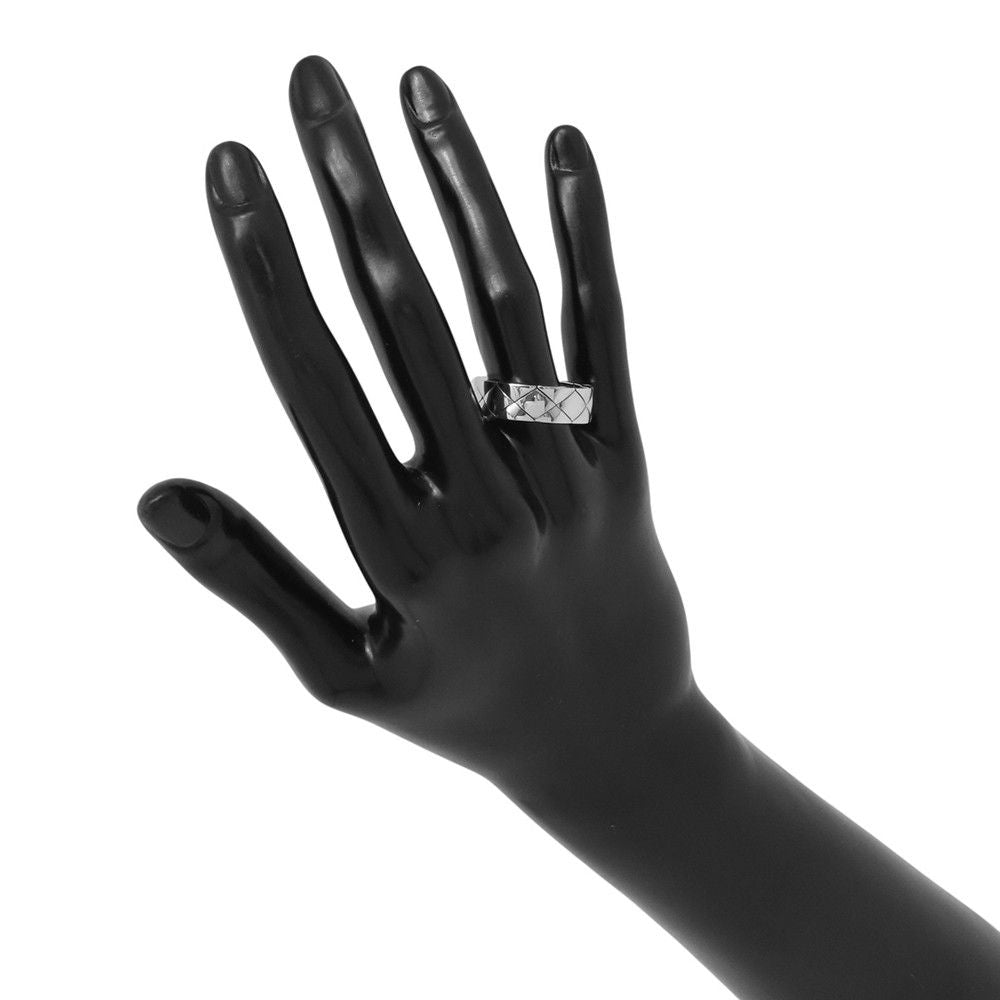 Chanel Ring Quilted 18k White Gold — view 4