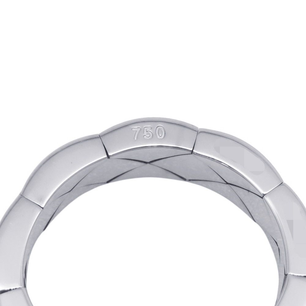 Chanel Ring Quilted 18k White Gold — view 8