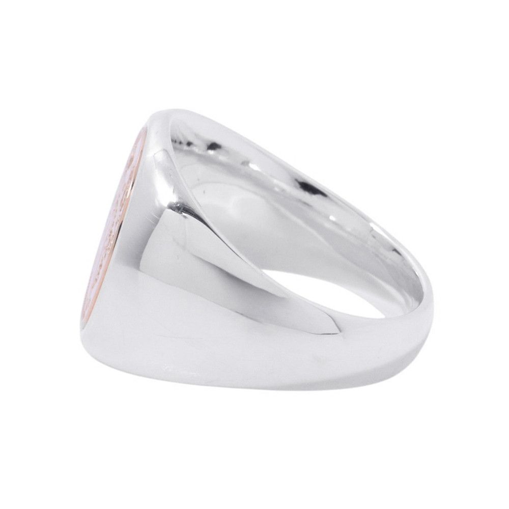 Hermes Ring Exlibris Chevalier 18k Pink Gold — view 2