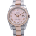 Rolex Datejust SS 18k Pink Gold D Number Watch Dial