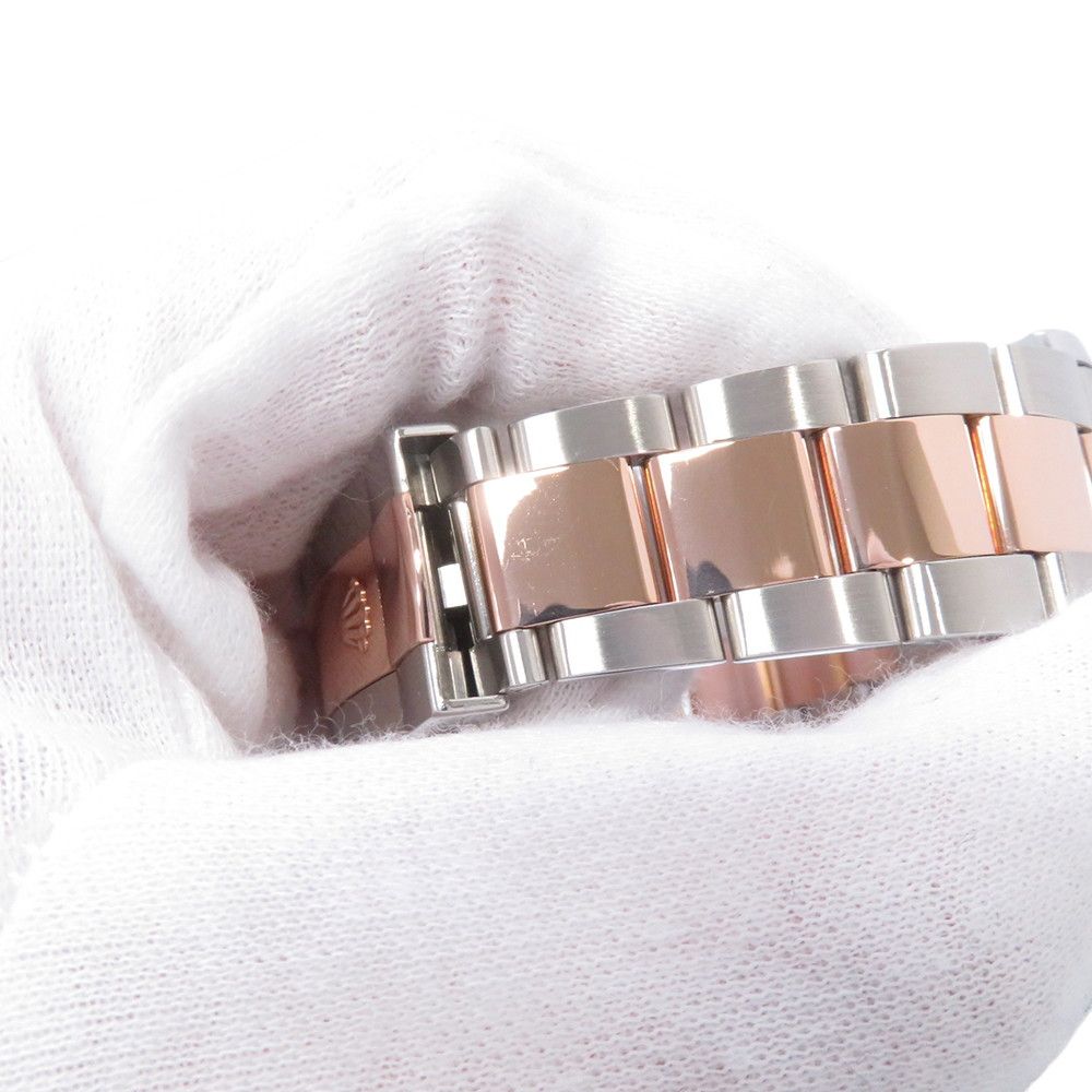 Rolex Datejust SS 18k Pink Gold D Number Watch Dial — view 6