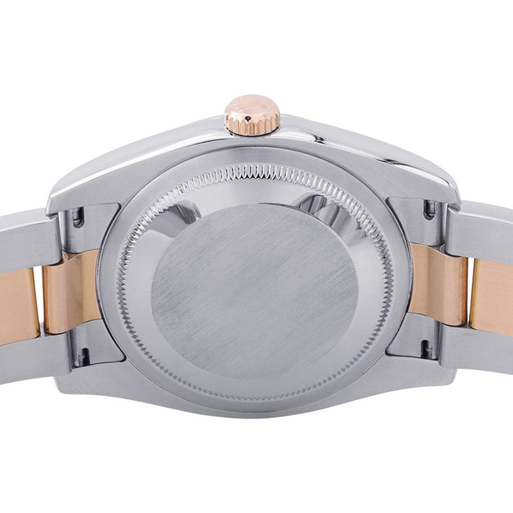 Rolex Datejust SS 18k Pink Gold D Number Watch Dial — view 3