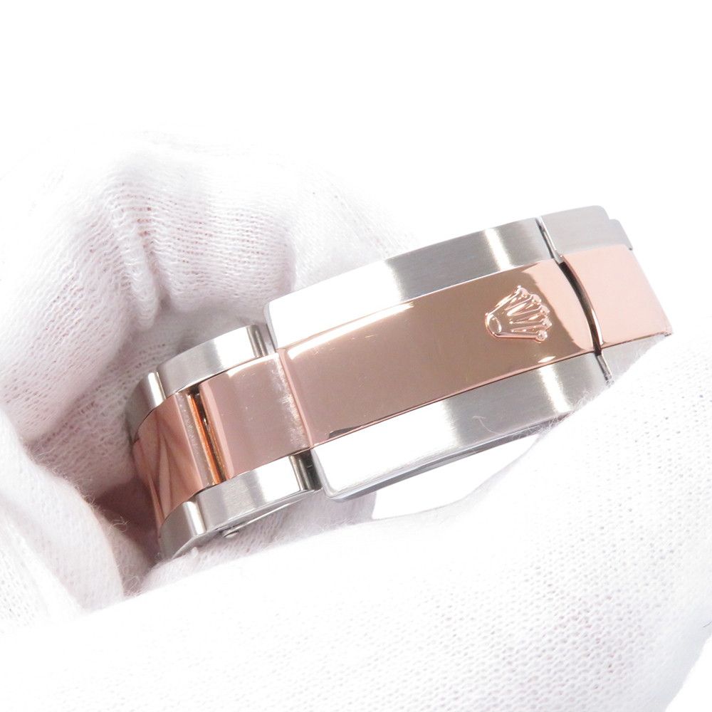 Rolex Datejust SS 18k Pink Gold D Number Watch Dial — view 7