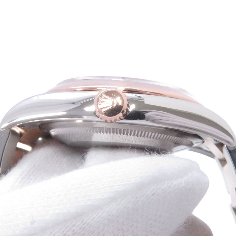 Rolex Datejust SS 18k Pink Gold D Number Watch Dial — view 8