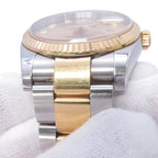 Rolex Datejust SS 18k Yellow Gold Diamond Watch Champagne Dial Oman Hanjar — view 5