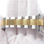 Rolex Datejust SS 18k Yellow Gold Diamond Watch Champagne Dial Oman Hanjar — view 6