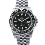 Rolex GMT Master 2 Roulette Watch Black Dial