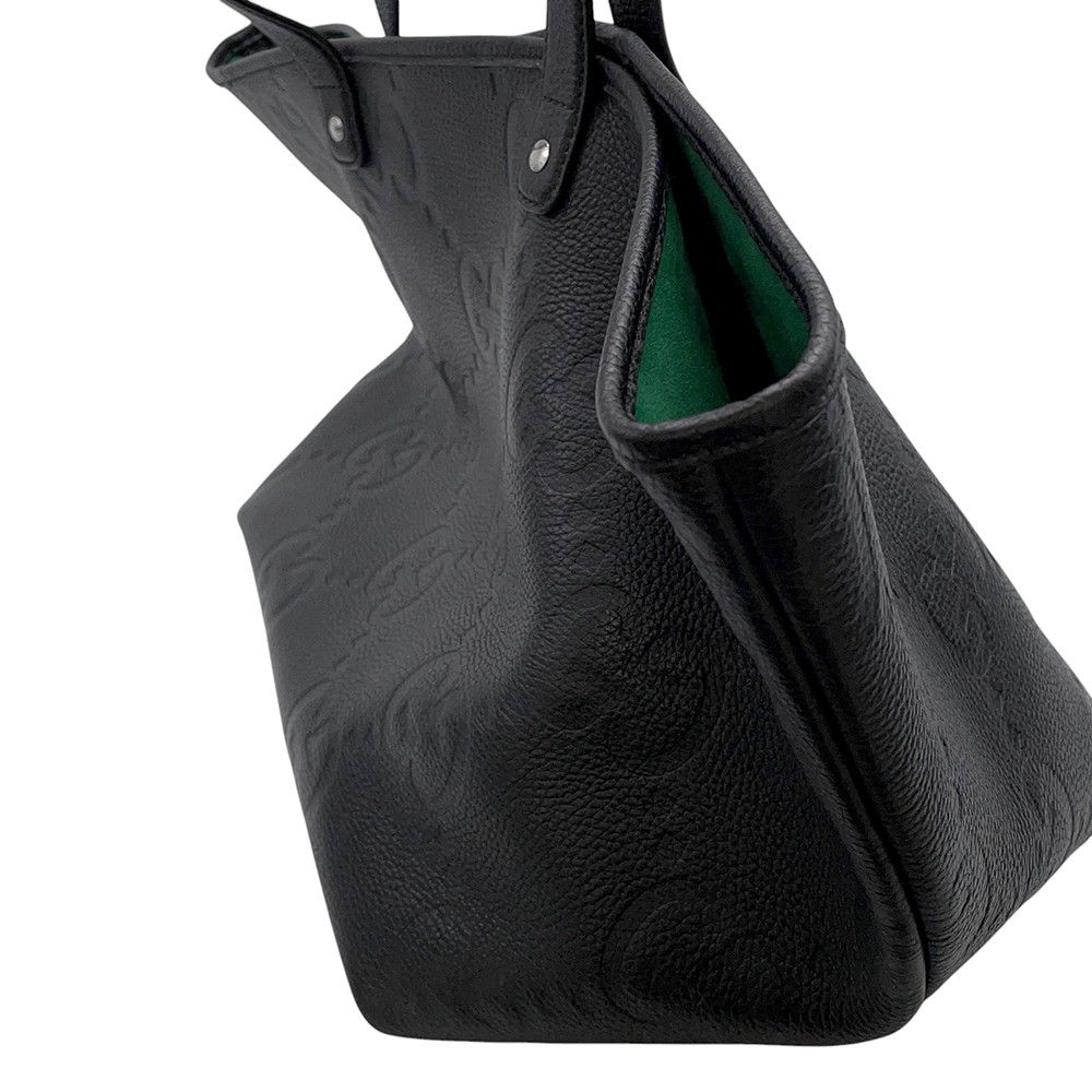 Gucci Tote Jumbo GG Leather Black — view 7