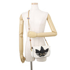 Gucci Chain Shoulder Bag Adidas Collaboration Horsebit Small 2-Way White — view 5