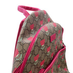 Gucci Backpack GG Supreme Flower Print Children Kids Kim Seungyoung — view 7