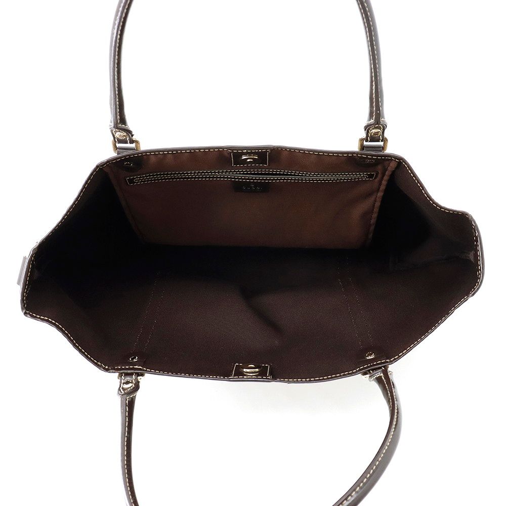 Gucci Tote GG Supreme Patent Leather — view 5