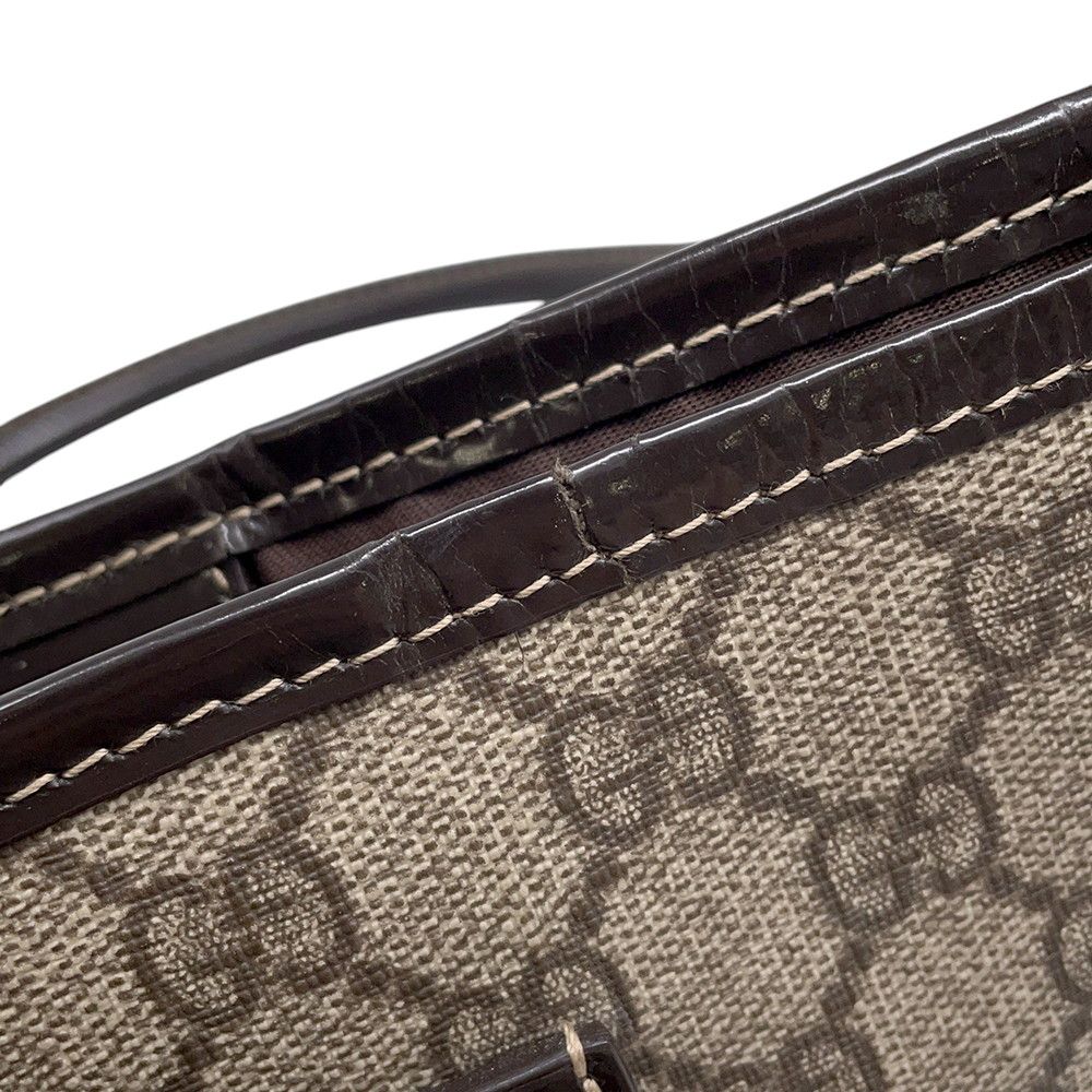 Gucci Tote GG Supreme Patent Leather — view 7