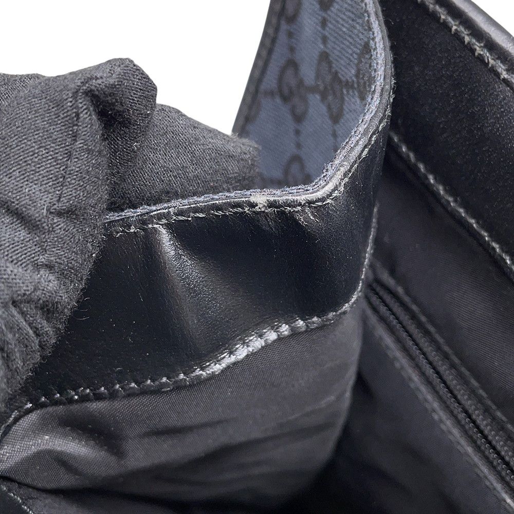 Gucci Tote GG Canvas Jackie 002 Black — view 9