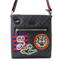 Gucci Shoulder Bag GG Supreme Courier Black