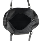 Prada Tote Triangle Logo Nylon Black — view 5