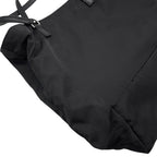 Prada Tote Triangle Logo Nylon Black — view 7