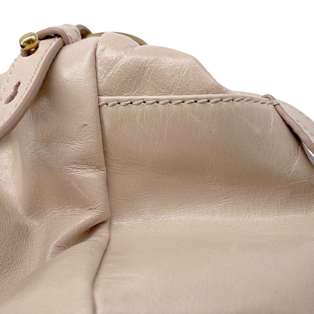 Prada Shoulder Bag Logo Soft Luxe Leather — view 8