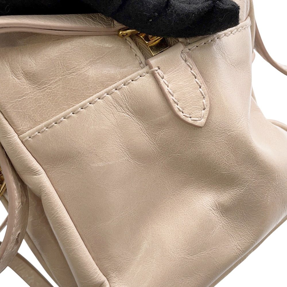 Prada Shoulder Bag Logo Soft Luxe Leather — view 9