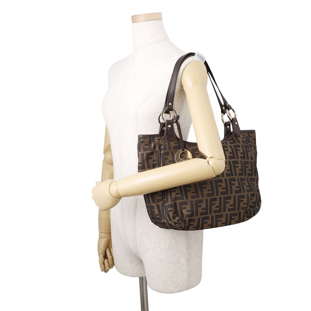 Fendi Shoulder Bag Zucca Pattern — view 4