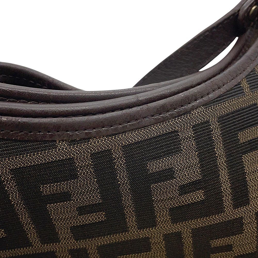 Fendi Shoulder Bag Zucca Pattern — view 8