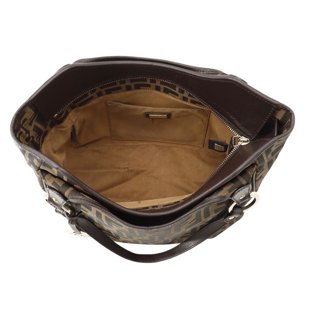 Fendi Shoulder Bag Zucca Pattern — view 5