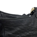 Fendi Leather 2-Way Shoulder Bag Black — view 7