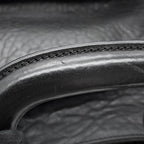 Fendi Leather 2-Way Shoulder Bag Black — view 9