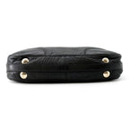 Fendi Leather 2-Way Shoulder Bag Black — view 3