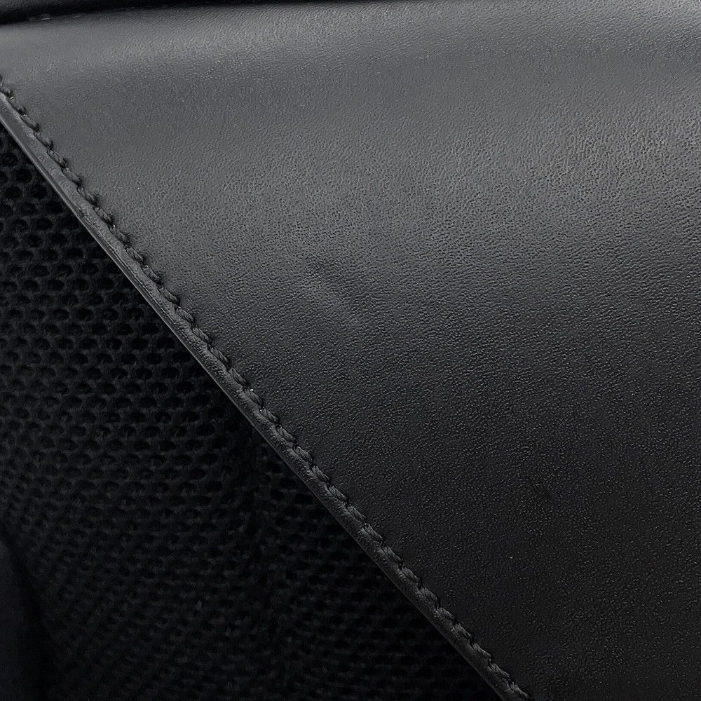 Fendi Belt Bag Monster Star Bugs Eye Nylon Leather Black — view 8