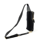 Fendi Belt Bag Monster Star Bugs Eye Nylon Leather Black — view 2