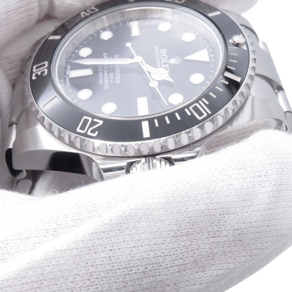 Rolex Submariner Non Date Roulette Watch Black Dial — view 4