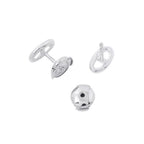 Hermes Earrings Farandole Chaine D'ancre Motif TPM Stud — view 3